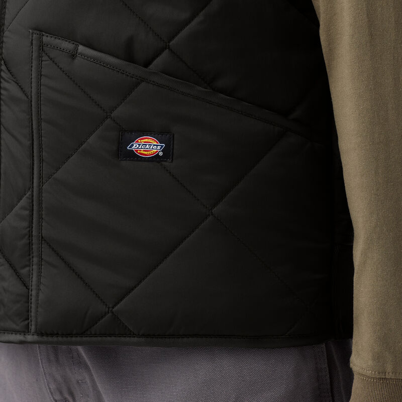 Dickies Diamond Quilted Vest Black ID-OxlUxQnL