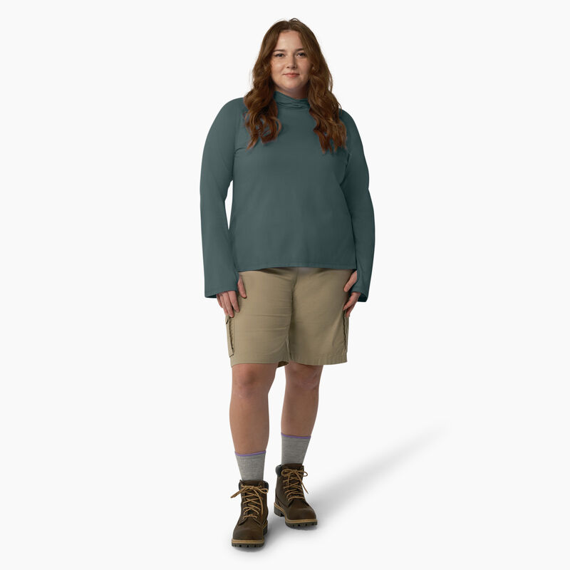 Dickies Plus Cooling Performance Sun Shirt Lincoln Green ID-PMqo6MFt