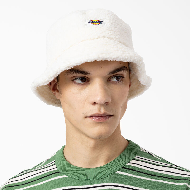 Dickies Red Chute Fleece Bucket Hat Desert Sand ID-PRlmnUyx