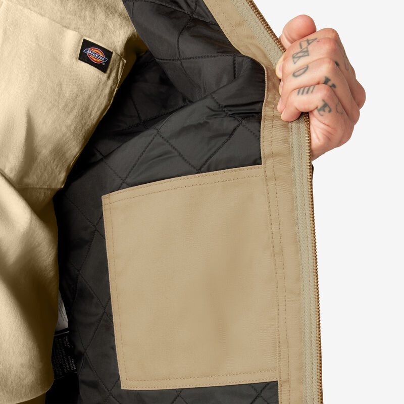 Dickies Insulated Eisenhower Jacket Khaki ID-PS4EQ7MF