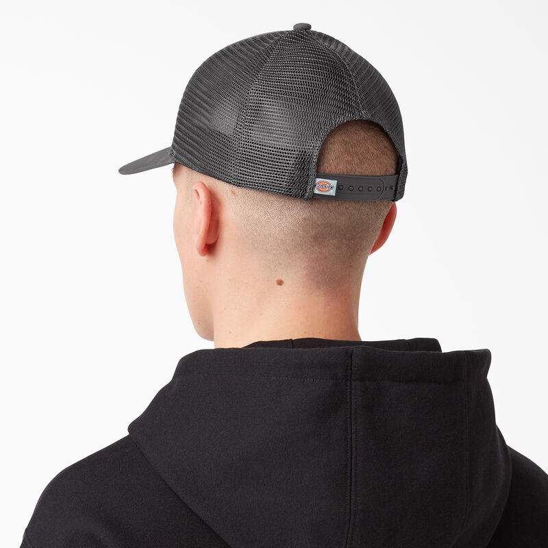 Dickies Patch Logo Trucker Cap Slate Gray ID-PSj0WMKN