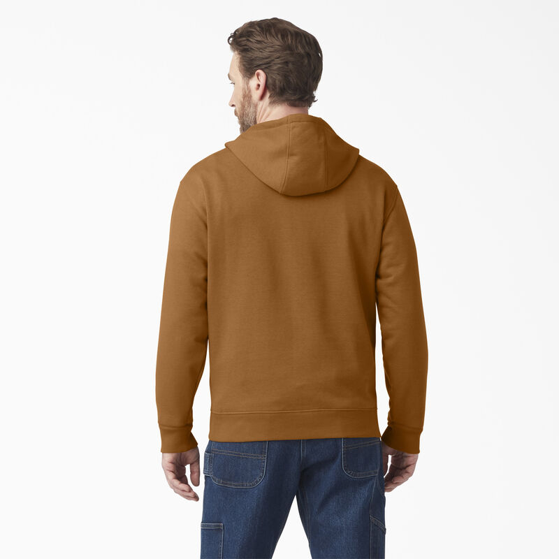 Dickies Water Repellent Logo Sleeve Hoodie Brown Duck ID-Pdw8ogNM