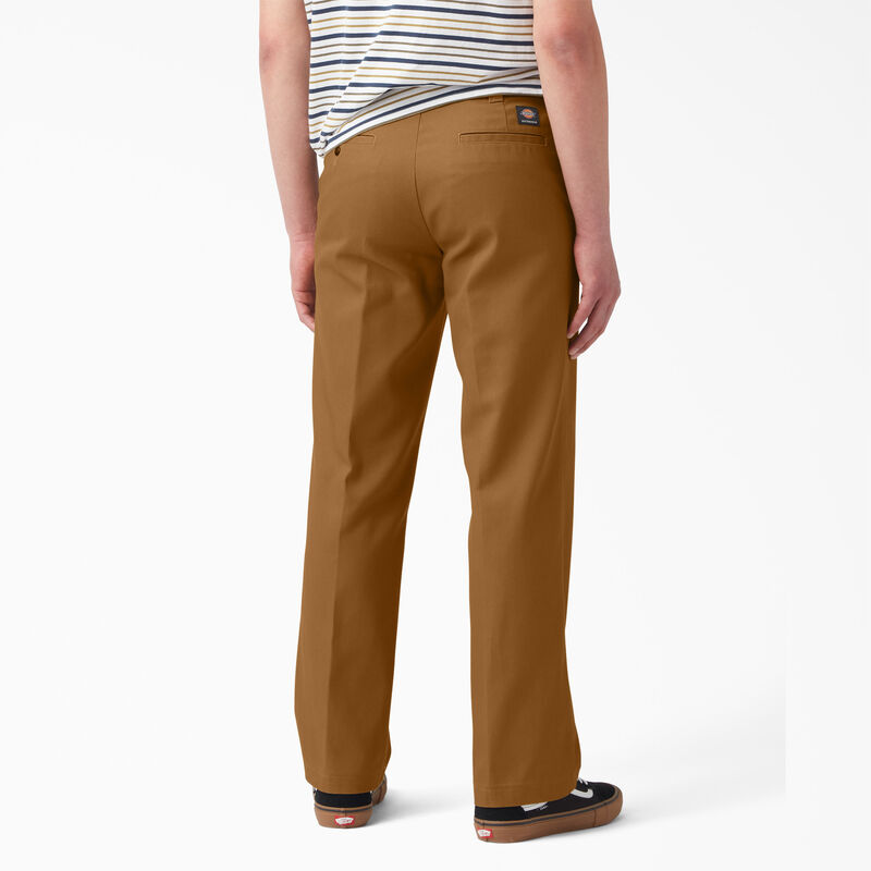 Dickies Skateboarding Regular Fit Twill Pants Brown Duck ID-PleMwsPj