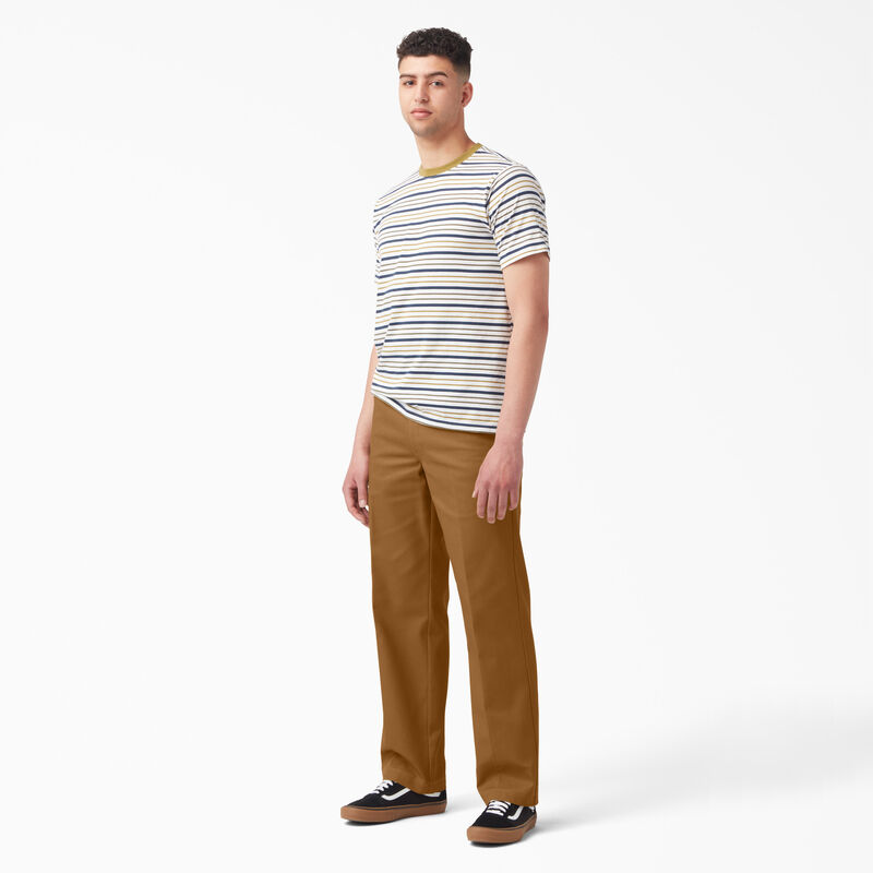 Dickies Skateboarding Regular Fit Twill Pants Brown Duck ID-PleMwsPj