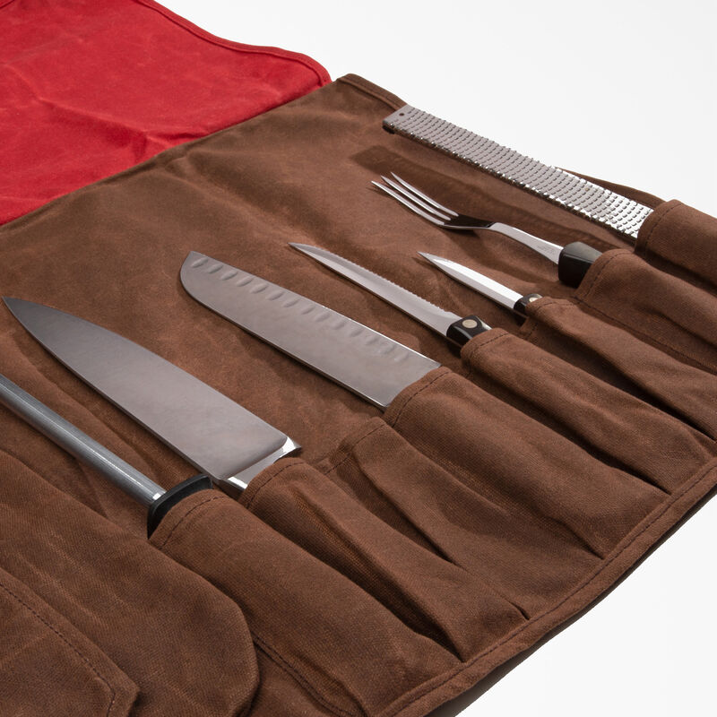 Dickies Knife Storage Roll Organizer Pecan Brown ID-PoZjt3gx