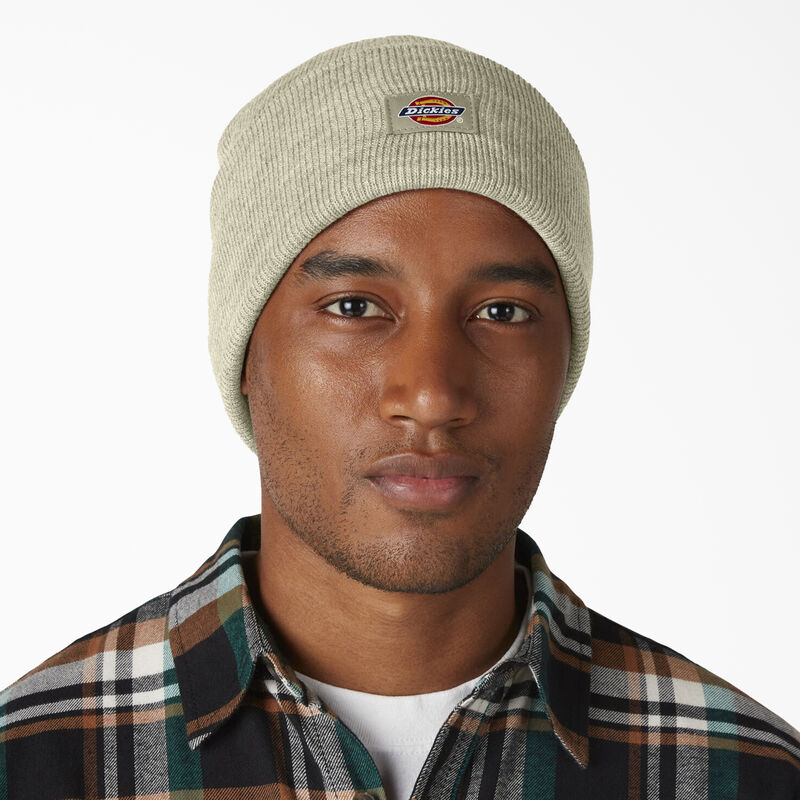 Dickies Cuffed Knit Beanie Oatmeal Heather ID-PqUGPYf1