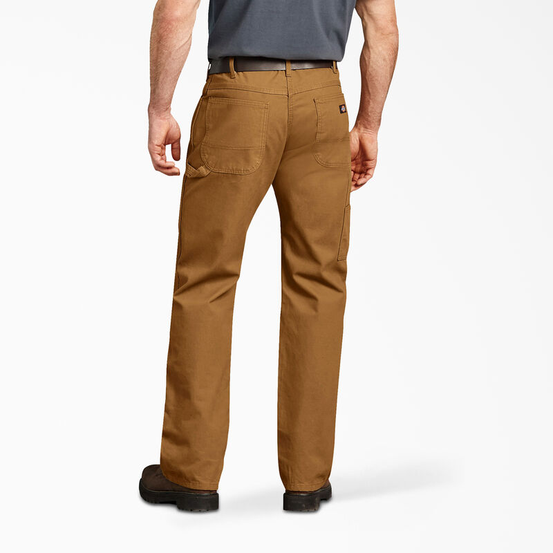 Dickies Relaxed Fit Duck Carpenter Pants Rinsed Brown Duck ID-Q7TwtjZl