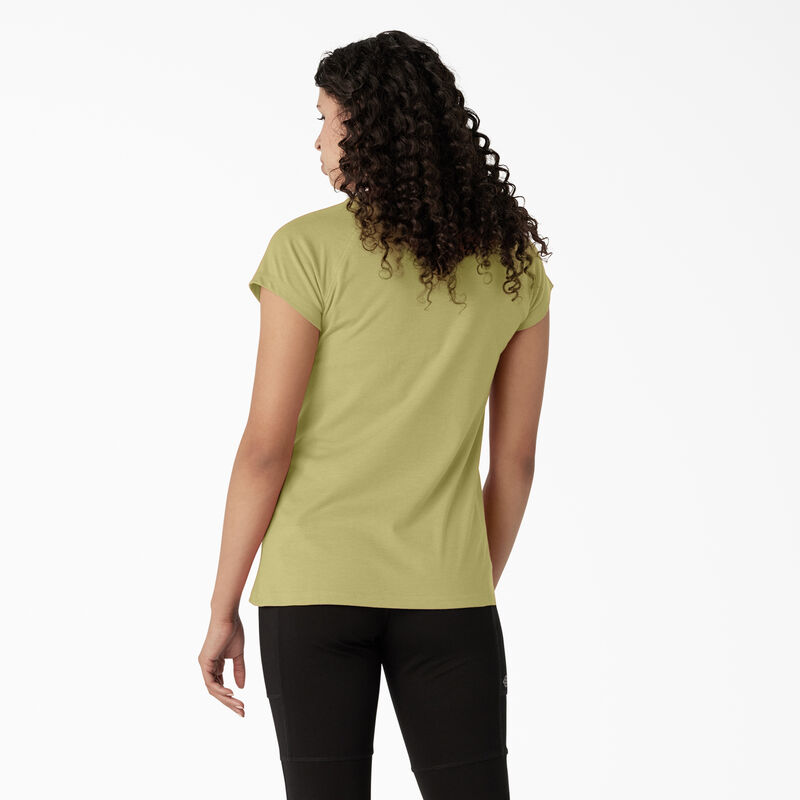 Dickies Cooling Short Sleeve Pocket T-Shirt Fern Heather ID-QGPDe437