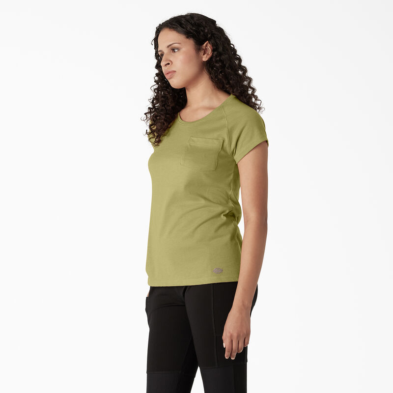 Dickies Cooling Short Sleeve Pocket T-Shirt Fern Heather ID-QGPDe437