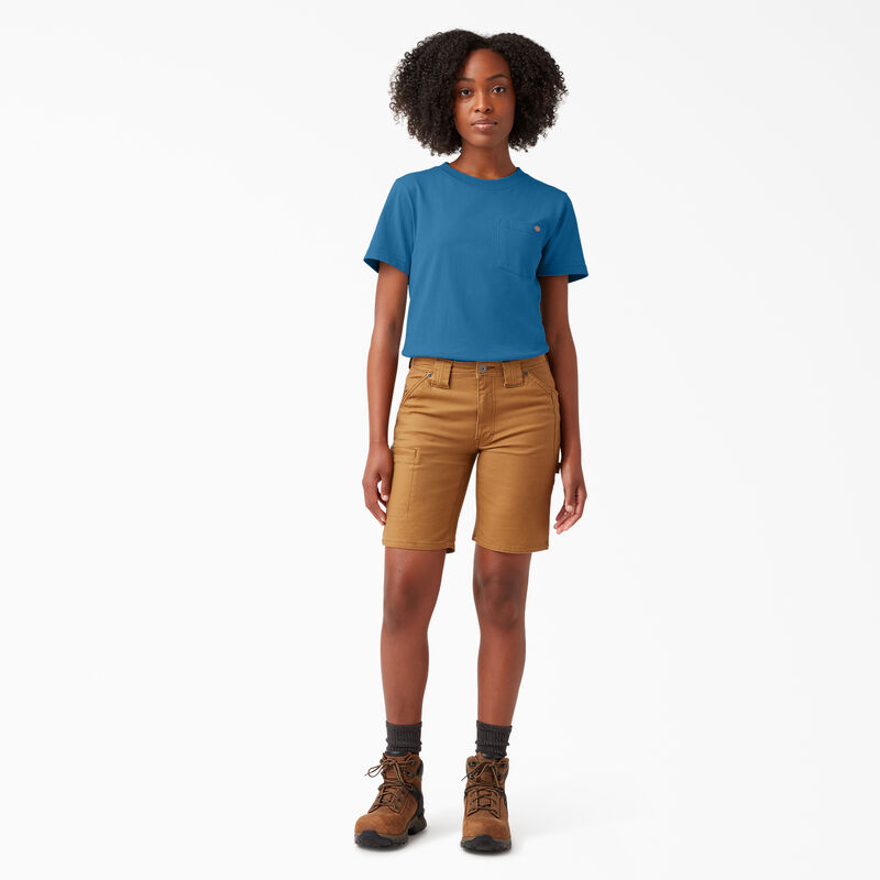 Dickies Heavyweight Short Sleeve Pocket T-Shirt Vallarta Blue ID-QNMULpjE
