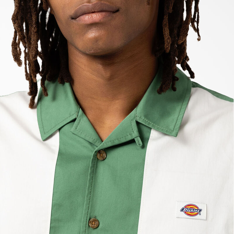 Dickies Westover Long Sleeve Shirt Dark Ivy ID-QUvLvFEi