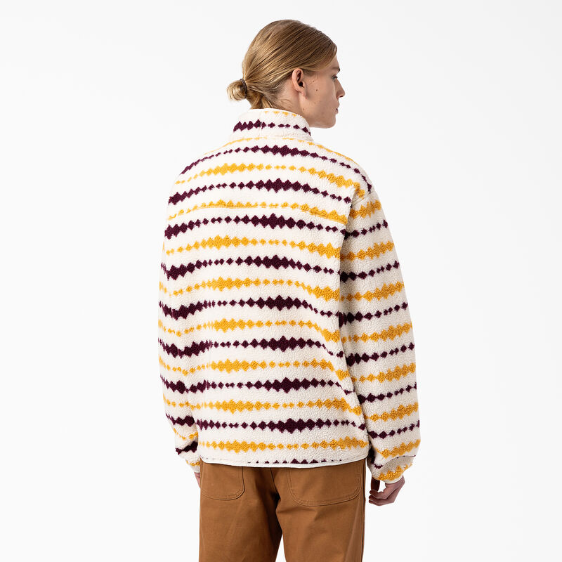 Dickies Falkville Fleece Jacket Ecru/Grape ID-QZ6csYJr