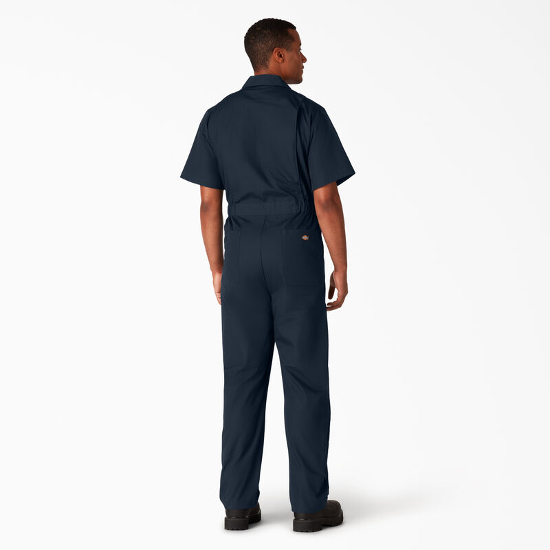 Dickies Short Sleeve Coveralls Dark Navy ID-Qd1DTkkm
