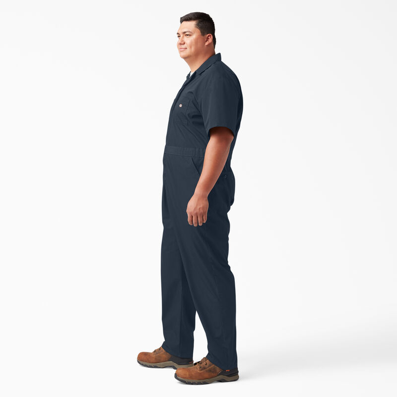 Dickies Short Sleeve Coveralls Dark Navy ID-Qd1DTkkm