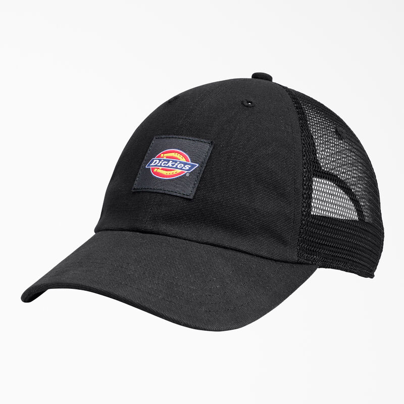 Dickies Canvas Trucker Hat Black ID-Qn5ZGA2X