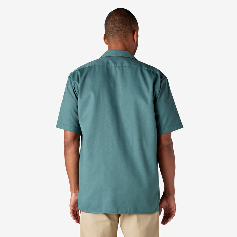 Dickies Short Sleeve Work Shirt Lincoln Green ID-QuJfZ9t3