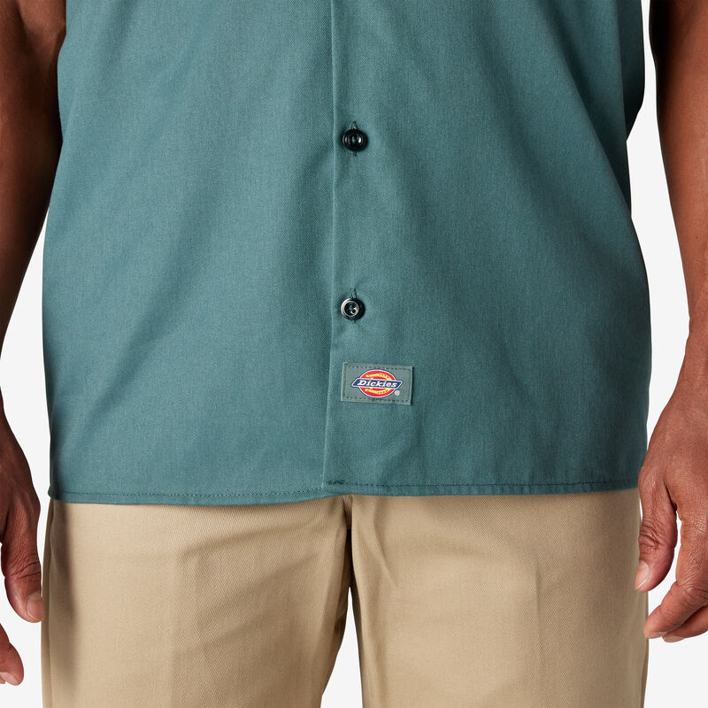 Dickies Short Sleeve Work Shirt Lincoln Green ID-QuJfZ9t3