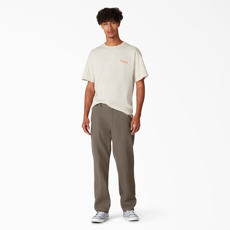 Dickies Skateboarding Slim Fit Pants Mushroom Contrast Topstitch ID-RCDeapm0