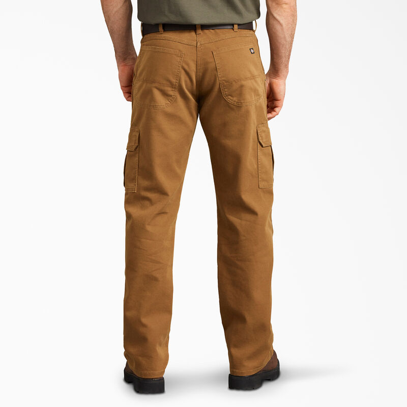Dickies Regular Fit Duck Cargo Pants Stonewashed Brown Duck ID-RIHEjZYH