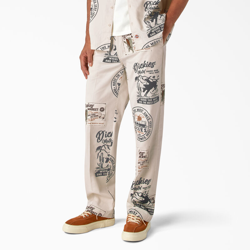 Dickies Greensburg Relaxed Fit Pants Light Vintage Print ID-RIovp5ch