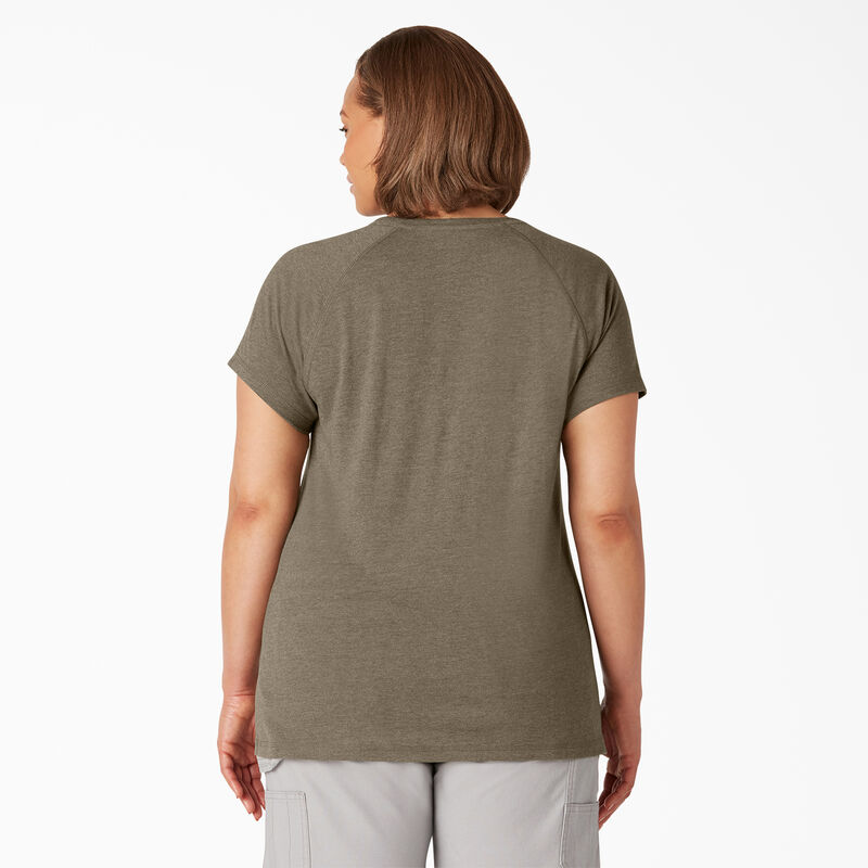 Dickies Plus Cooling Short Sleeve Pocket T-Shirt Military Green Heather ID-RLUw4bP6