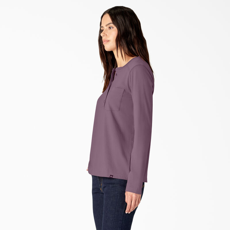 Dickies Heavyweight Henley Grapeade ID-RU4xDz8H