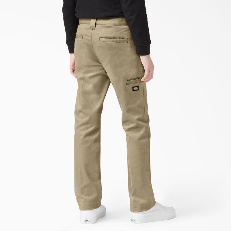Dickies Boys' FLEX Skinny Fit Pants, 4-20 Khaki ID-Rl9ye8ns
