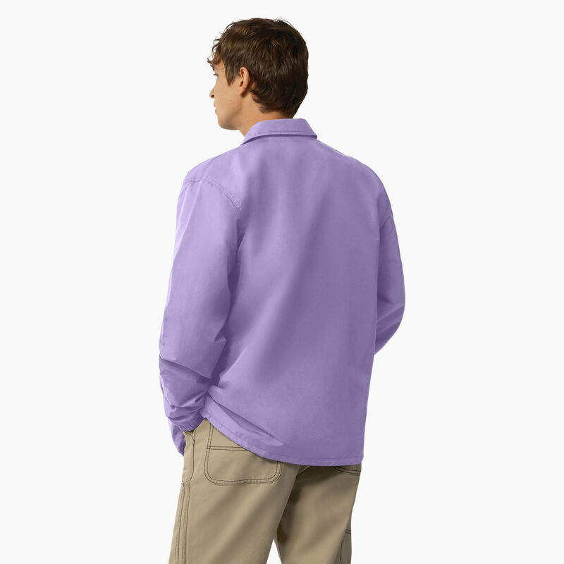 Dickies Oakport Coaches Jacket Purple Rose ID-Rqm92Hrx