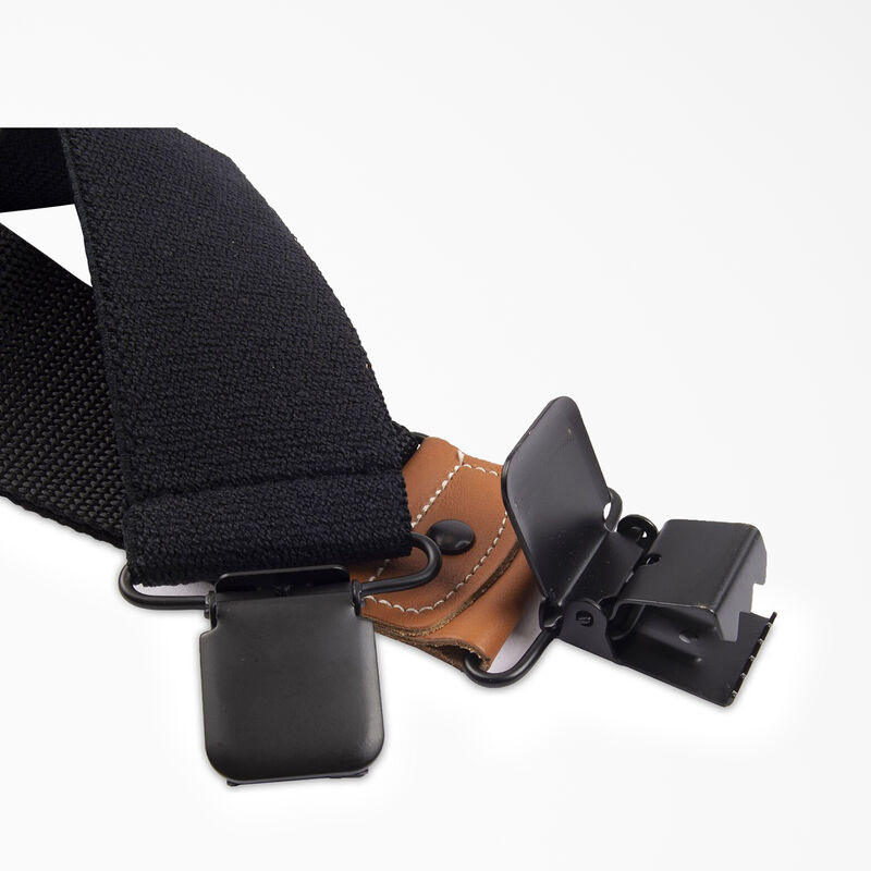 Dickies 2-Inch Wide Work Suspenders Black ID-RyK2oa7D