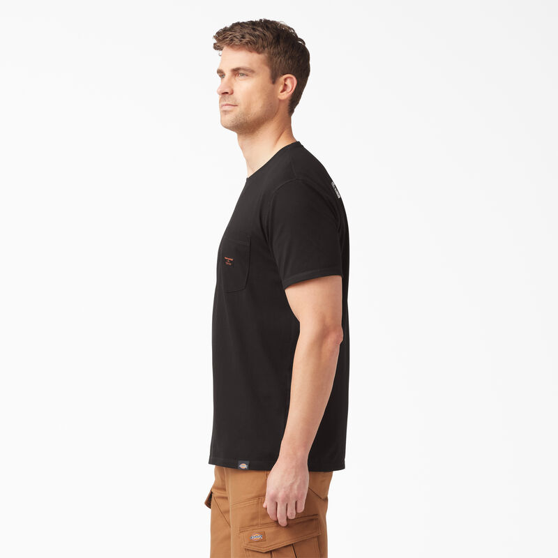 Dickies Traeger x Dickies Pocket T-Shirt Black ID-S0OrrlqV