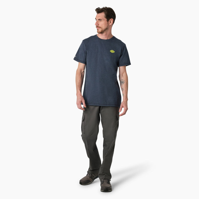 Dickies Cooling Performance Graphic T-Shirt Dark Navy Heather ID-SGVY9noC