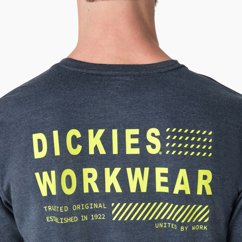 Dickies Cooling Performance Graphic T-Shirt Dark Navy Heather ID-SGVY9noC