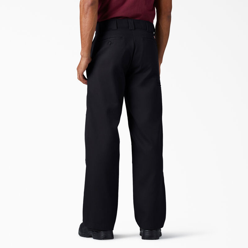 Dickies FLEX Loose Fit Double Knee Work Pants Black ID-SNF7k4I3