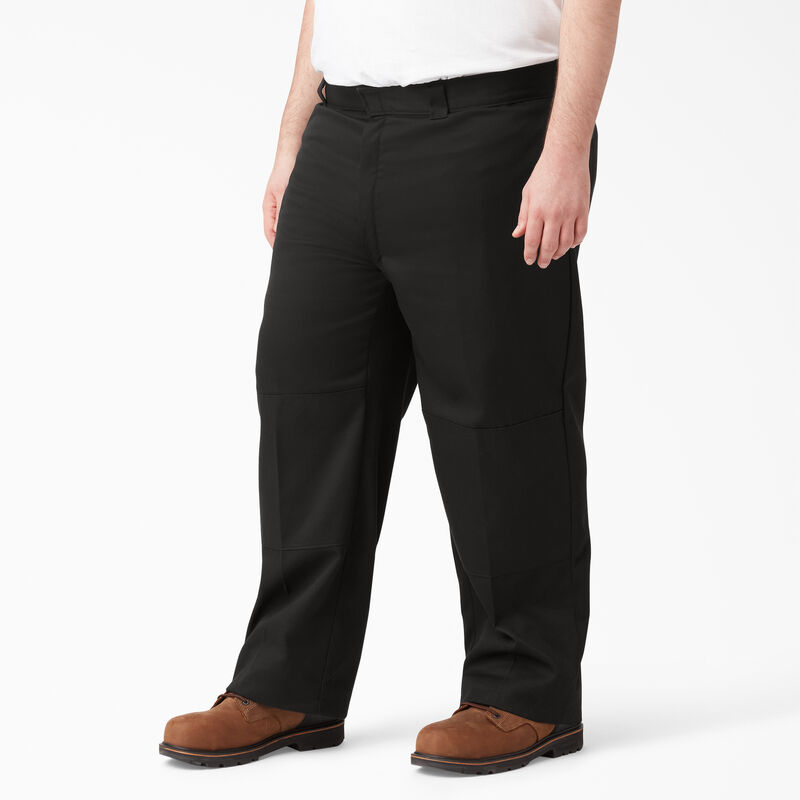 Dickies FLEX Loose Fit Double Knee Work Pants Black ID-SNF7k4I3