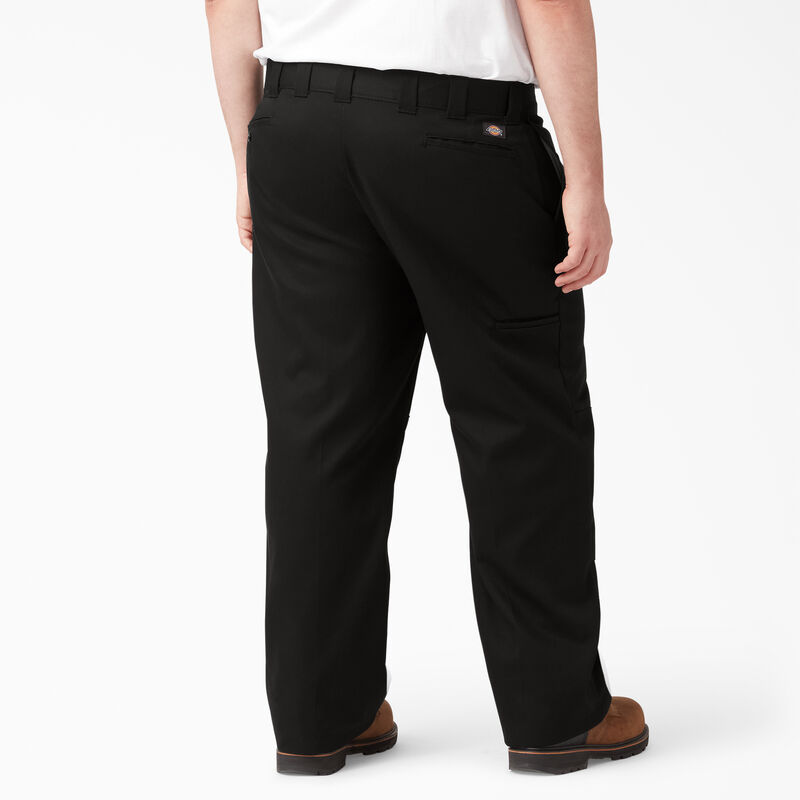 Dickies FLEX Loose Fit Double Knee Work Pants Black ID-SNF7k4I3