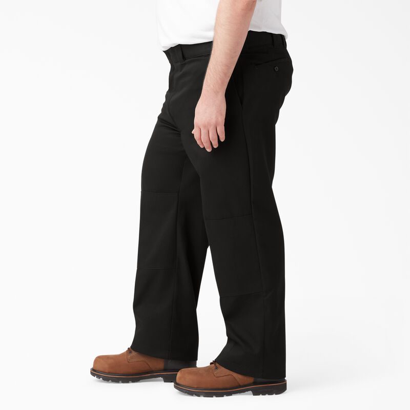 Dickies FLEX Loose Fit Double Knee Work Pants Black ID-SNF7k4I3