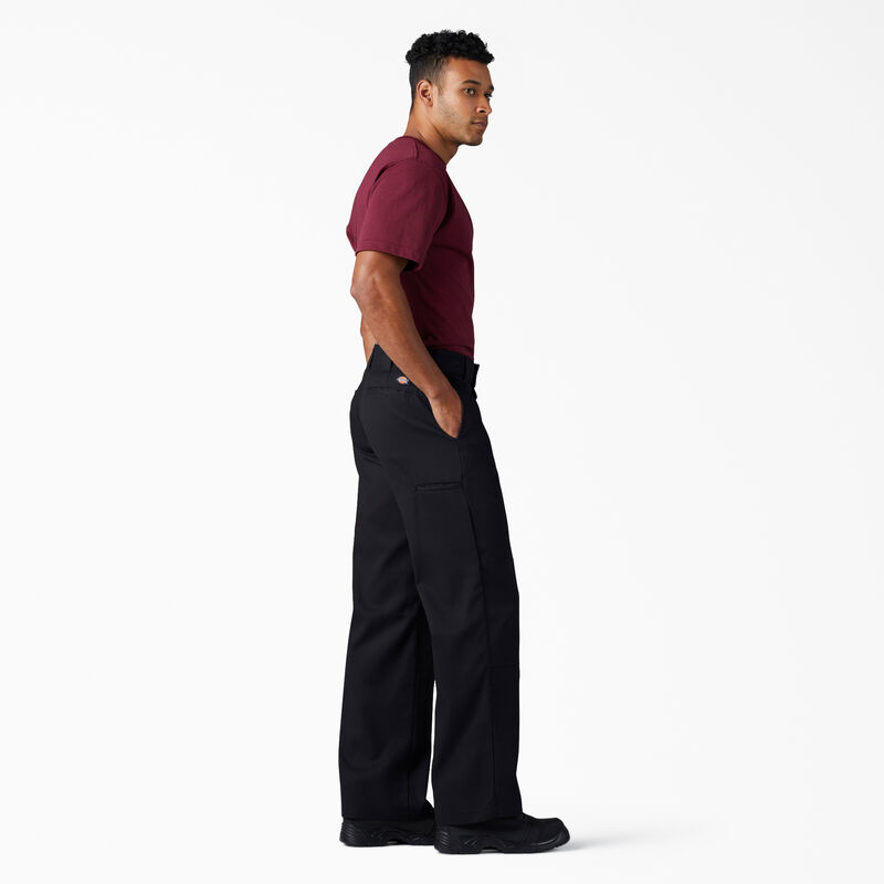 Dickies FLEX Loose Fit Double Knee Work Pants Black ID-SNF7k4I3