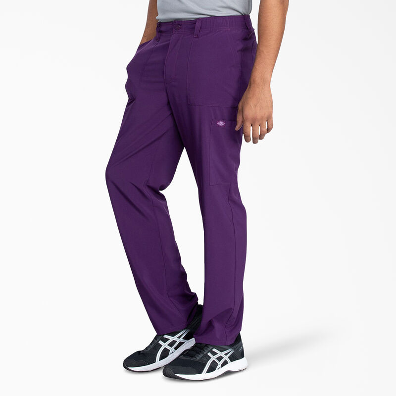 Dickies Men's EDS Essentials Scrub Pants Purple Eggplant ID-SgYTuwd1