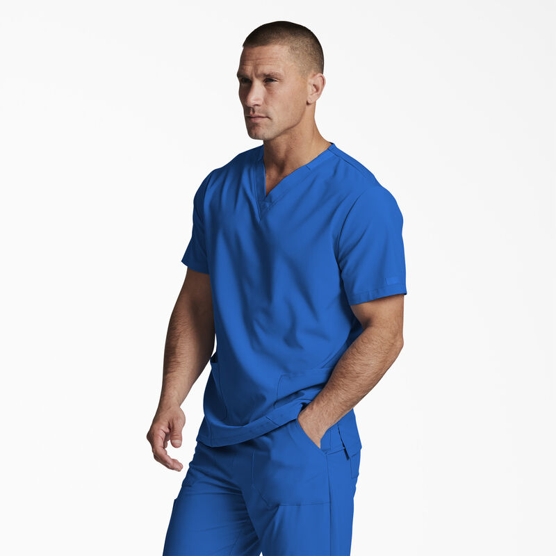 Dickies Unisex EDS Essentials V-Neck Scrub Top Royal Blue ID-SkH1pYeq