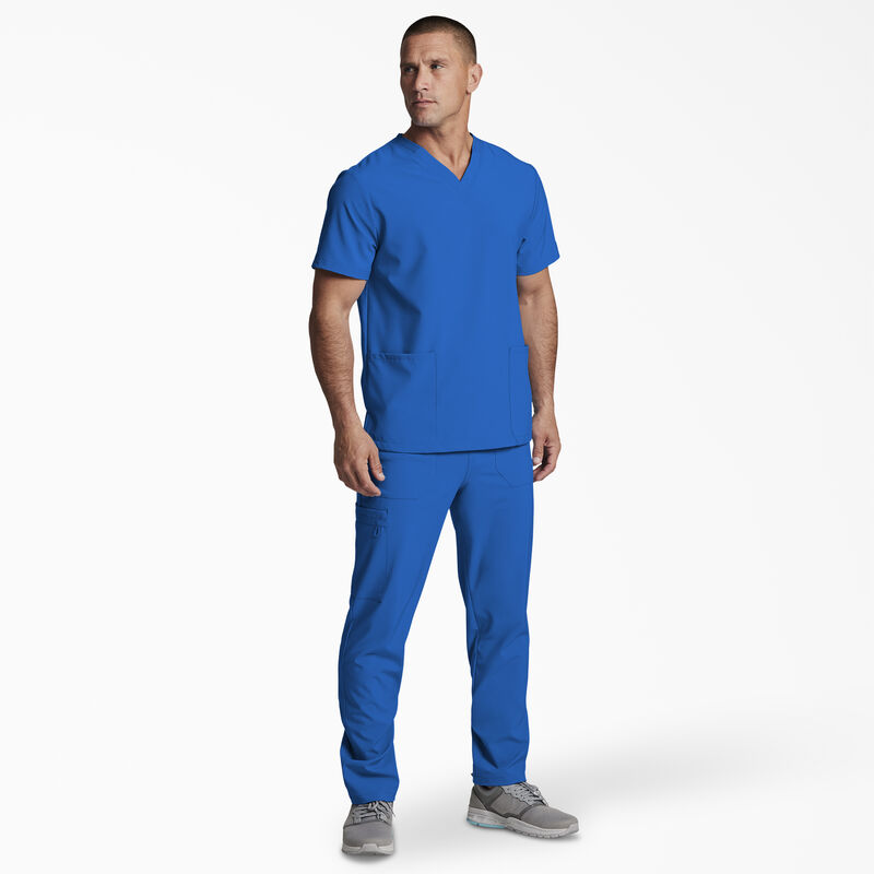 Dickies Unisex EDS Essentials V-Neck Scrub Top Royal Blue ID-SkH1pYeq