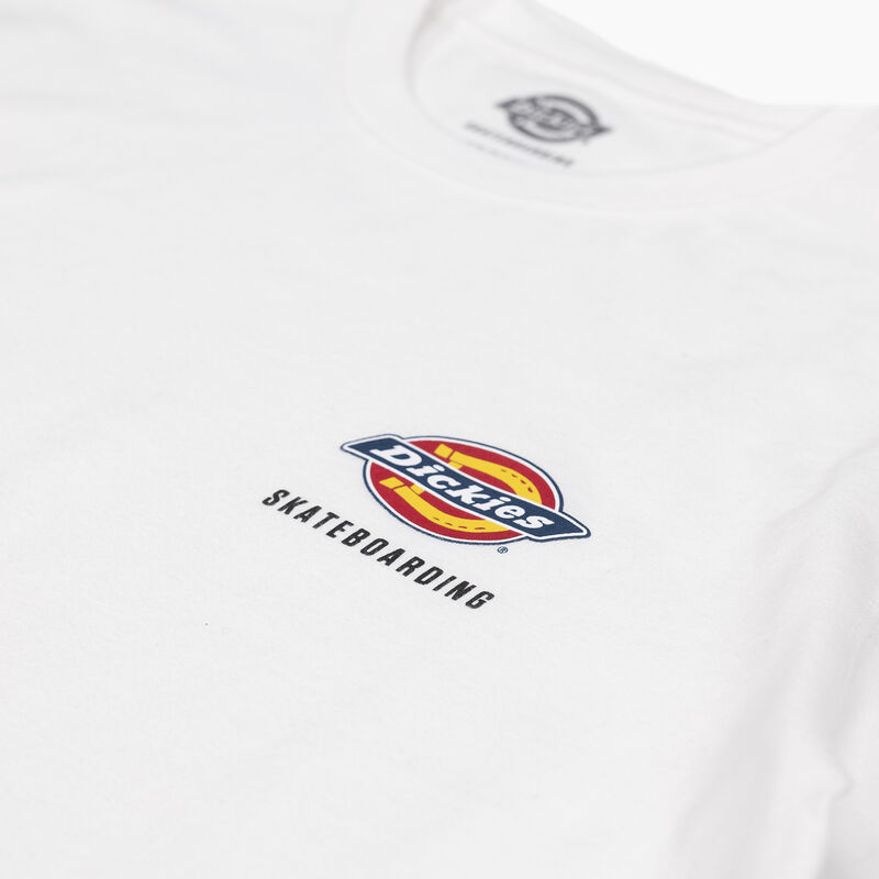 Dickies Skateboarding Regular Fit Chest Logo T-Shirt White ID-SmtmbmeG