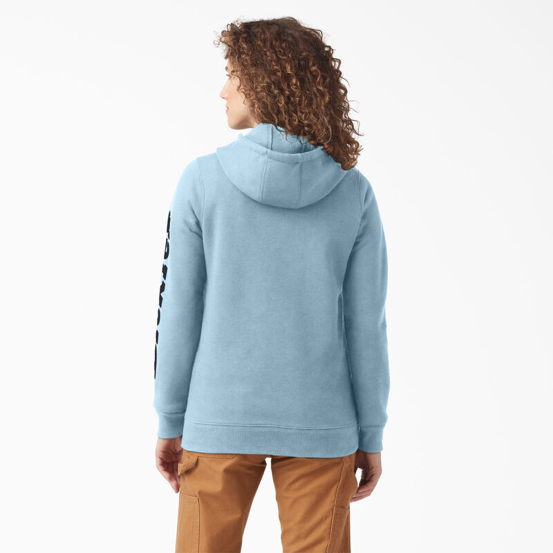 Dickies Heavyweight Logo Sleeve Pullover Clear Blue ID-SoWk06fn