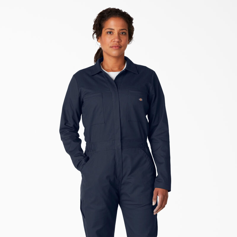 Dickies Cooling Long Sleeve Coveralls Dark Navy ID-Sq0qvay7