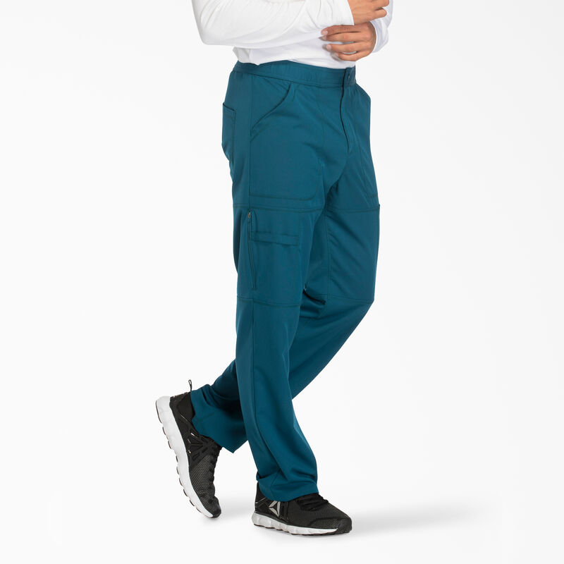Dickies Men's Dynamix Cargo Scrub Pants Caribbean Blue ID-St4BU2HD