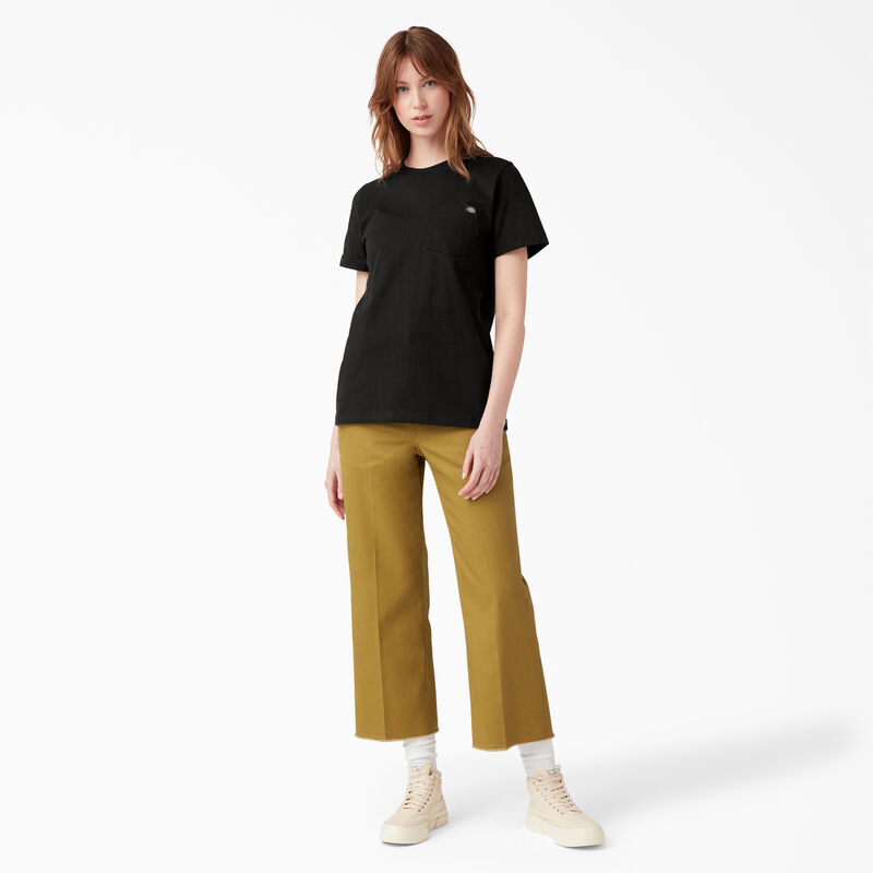 Dickies Heavyweight Short Sleeve Pocket T-Shirt Black ID-T6dJhjKK