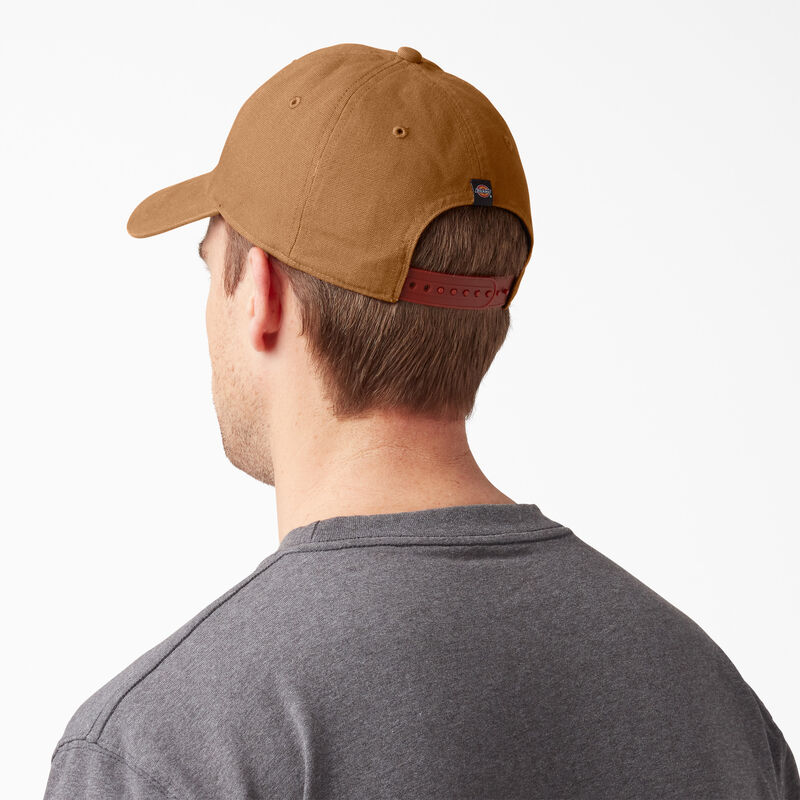 Dickies Washed Canvas Cap Brown Duck ID-T8jX3Dl7