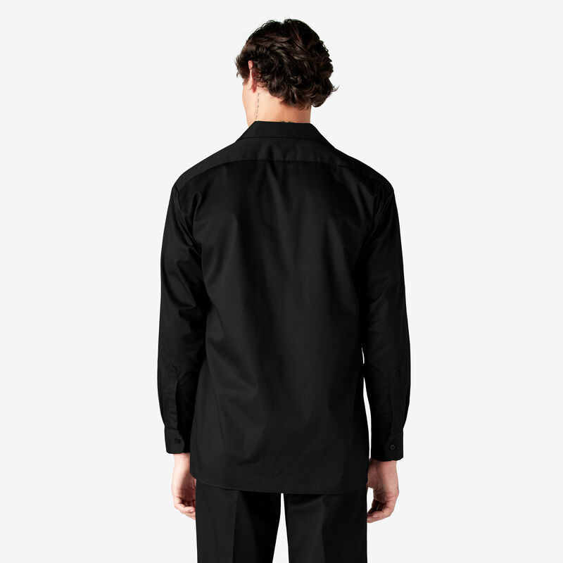 Dickies Long Sleeve Work Shirt Black ID-TEp3DwUk