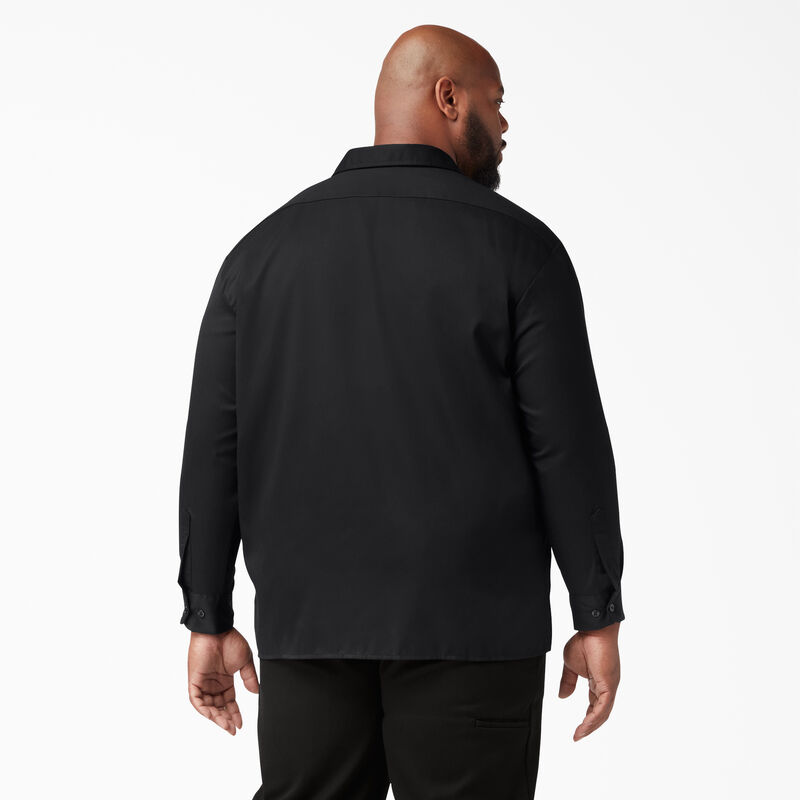 Dickies Long Sleeve Work Shirt Black ID-TEp3DwUk