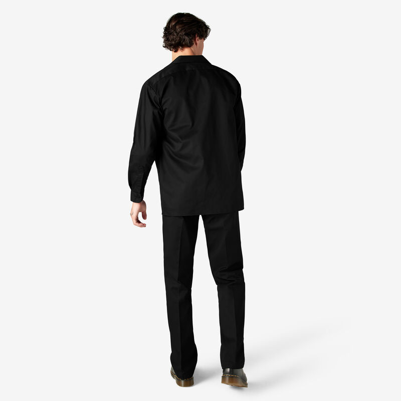 Dickies Long Sleeve Work Shirt Black ID-TEp3DwUk
