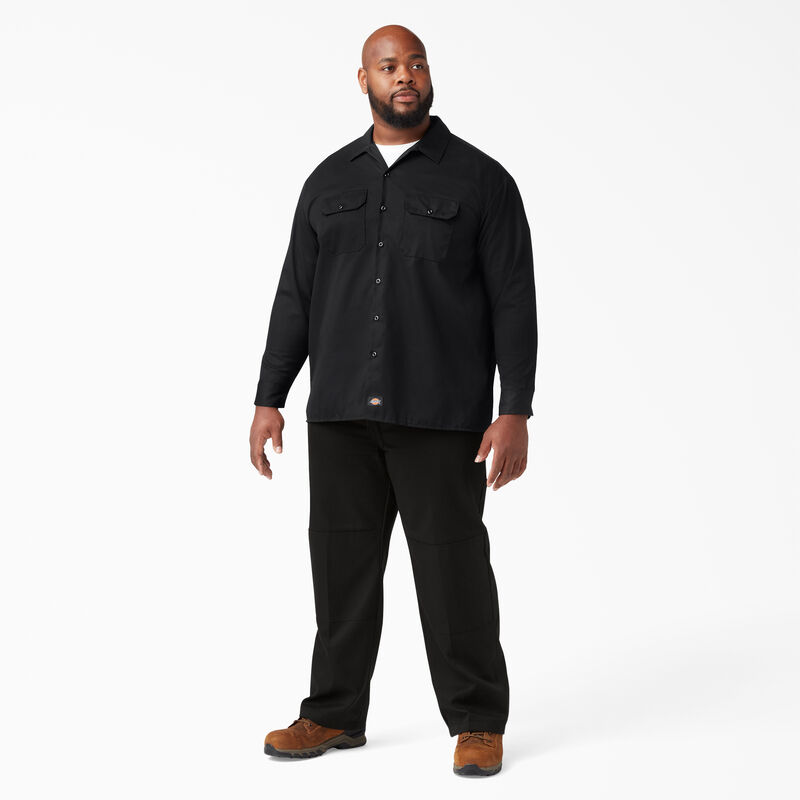 Dickies Long Sleeve Work Shirt Black ID-TEp3DwUk